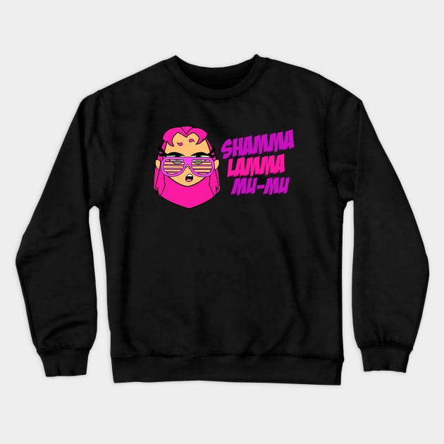 Shamma Lamma Mu-Mu Crewneck Sweatshirt by JamesCMarshall